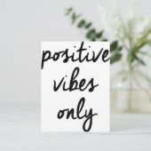 Positieve vibes alleen in het Verenigd Koninkrijk Briefkaart (Staand voorkant)