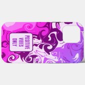 Positieve vibes alleen stijlvolle Abstracte kunst Case-Mate iPhone Case (Achterkant (horizontaal))