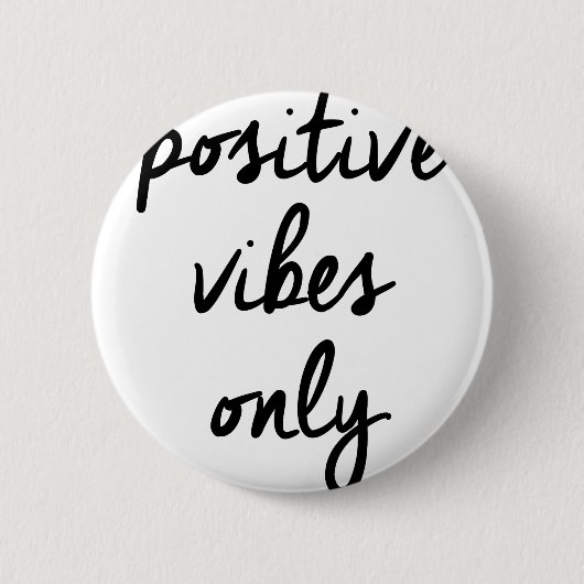 Positieve Vibes alleen voor het Verenigd Koninkrij Ronde Button 5,7 Cm (Voorkant)