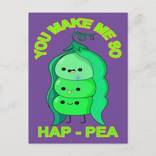 positieve vibes briefkaart (Voorkant)