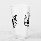 Positieve Vibes citeert alleen Zen Yoga Meditation Glas (Links)