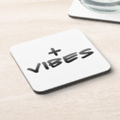 Positieve Vibes Drankjes Onderzetter (Linkerzijde)