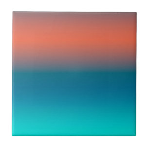 Positieve Vibes Happy Pastel Colors Abstracte kuns Tegeltje