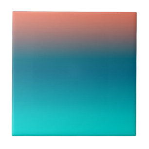 Positieve Vibes Happy Pastel Colors Abstracte kuns Tegeltje