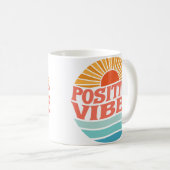 Positieve Vibes Koffiemok (Voorkant rechts)
