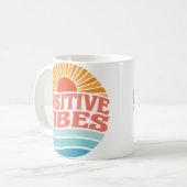 Positieve Vibes Koffiemok (Voorkant links)