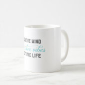 Positieve Vibes Koffiemok (Voorkant rechts)