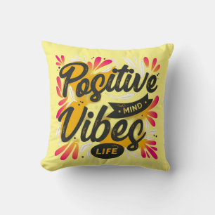 Positieve vibes kussen