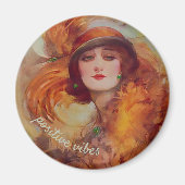 Positieve Vibes Magneet (Voorkant)