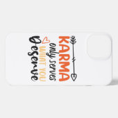 Positieve vibes | Motivatie prijsopgave iPhone Hoesje (Achterkant horizontaal)