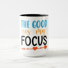 Positieve vibes | Motivatie prijsopgave Mok
