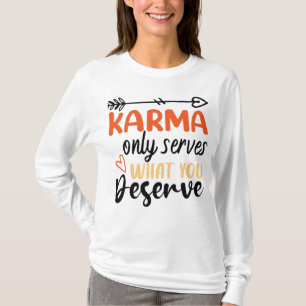 Positieve vibes Motivatie prijsopgave T-shirt