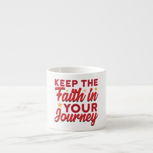 Positieve Vibes | Motiverende Spreuk Espresso Kop (Voorkant)