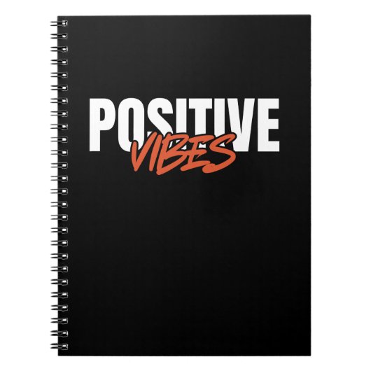 Positieve Vibes Notitieboek (Voorkant)