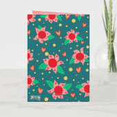 Positieve Vibes Only Leuk Bloemen Vrolijk Inspirer Kaart (Achterkant)