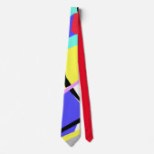 Positieve Vibes Pastel Colors Abstract Art Stropda Stropdas (Voorkant)
