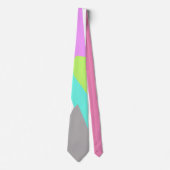 Positieve Vibes Pastel Colors Abstract Art Stropda Stropdas (Voorkant)