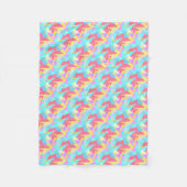 Positieve Vibes Pastel Colors Abstract Fleece Deken (Voorkant)