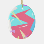 Positieve Vibes Pastel Colors Abstract Keramisch Ornament (Rechts)