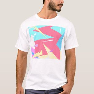 Positieve Vibes Pastel Colors Abstract T-shirt