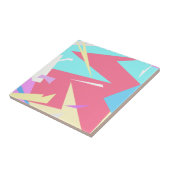 Positieve Vibes Pastel Colors Abstract Tegeltje (Zijkant)
