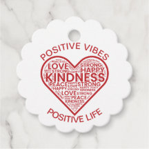 Positieve Vibes Positief Leven Favor Labels