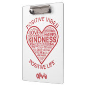 Positieve Vibes Positief Leven Klembord (Links)