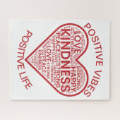 Positieve Vibes Positief Leven Legpuzzel (Horizontaal)