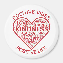 Positieve Vibes Positief Leven Magnet