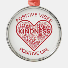 Positieve Vibes Positief Leven Ornament