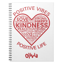 Positieve Vibes Positief Leven Persoonlijk Notitie Notitieboek