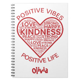 Positieve Vibes Positief Leven Persoonlijk Notitie Notitieboek