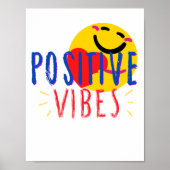 Positieve vibes poster (Voorkant)