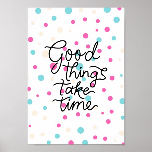 positieve vibes poster (Voorkant)