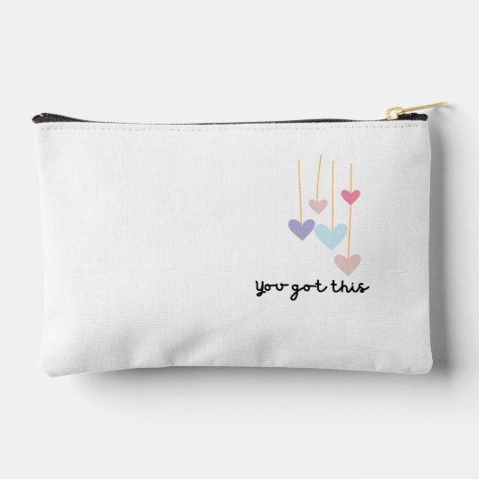 Positieve vibes pouch etui (Achterkant)