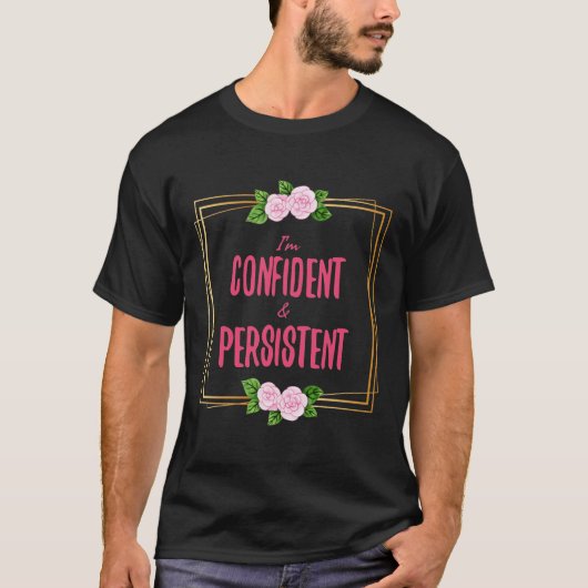 positieve vibes quotes voor succes t-shirt (Voorkant)