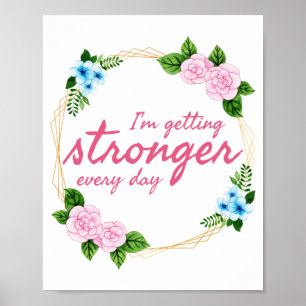 positieve vibes quotes voor werk poster