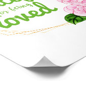 positieve vibes quotes voor zelfaanvaarding poster (Hoek)