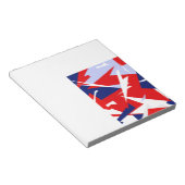Positieve Vibes Red Blue Notitieblok (Schuin)