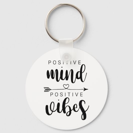 Positieve Vibes Sleutelhanger (Voorkant)