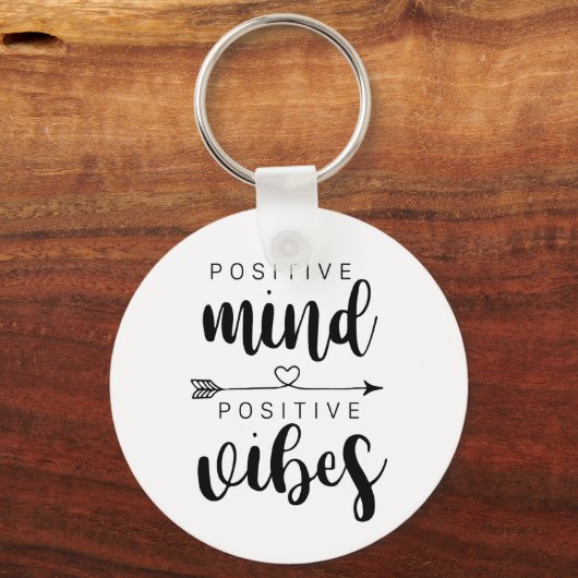 Positieve Vibes Sleutelhanger (Voorkant)