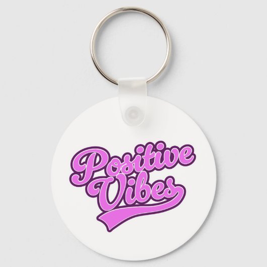 Positieve Vibes Sleutelhanger (Voorkant)