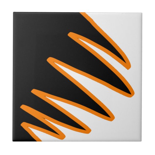 Positieve Vibes Splash van Colour Happy Abstracte Tegeltje (Voorkant)