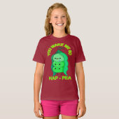 positieve vibes t-shirt (Voorkant volledig)