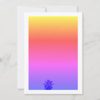 Positieve Vibes Tropische Palmboom Maan Minimalism