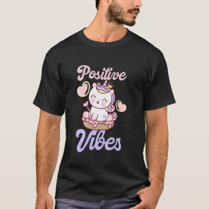 Positieve Vibes Unicorn Donut Sweet Stardust Mysti T-shirt