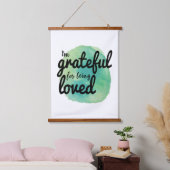 positieve vibes voor harde werknemers hangend wandkleed (Slaapkamer)