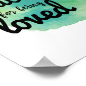 positieve vibes voor harde werknemers poster (Hoek)