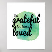 positieve vibes voor harde werknemers poster (Voorkant)