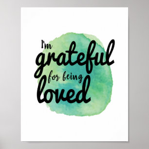 positieve vibes voor harde werknemers poster